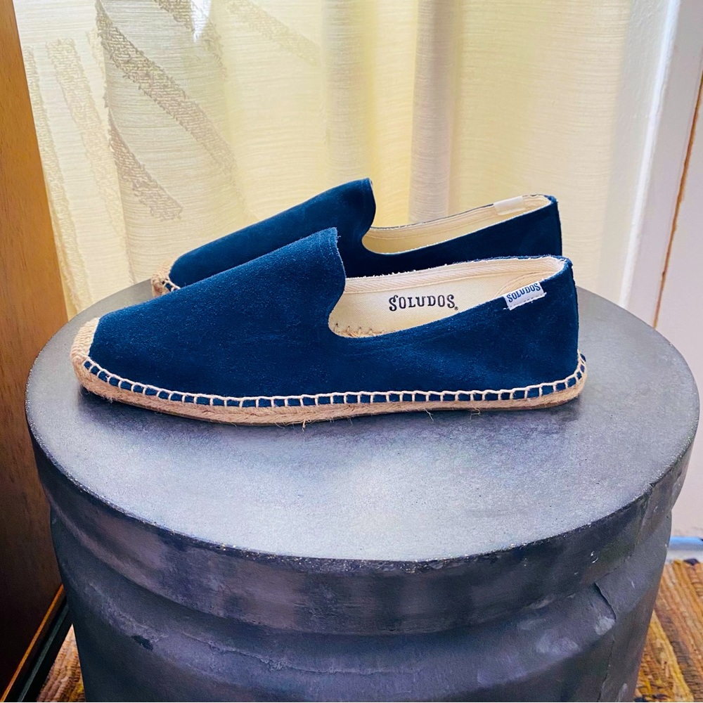 Soludos Suede Smoking Espadrilles